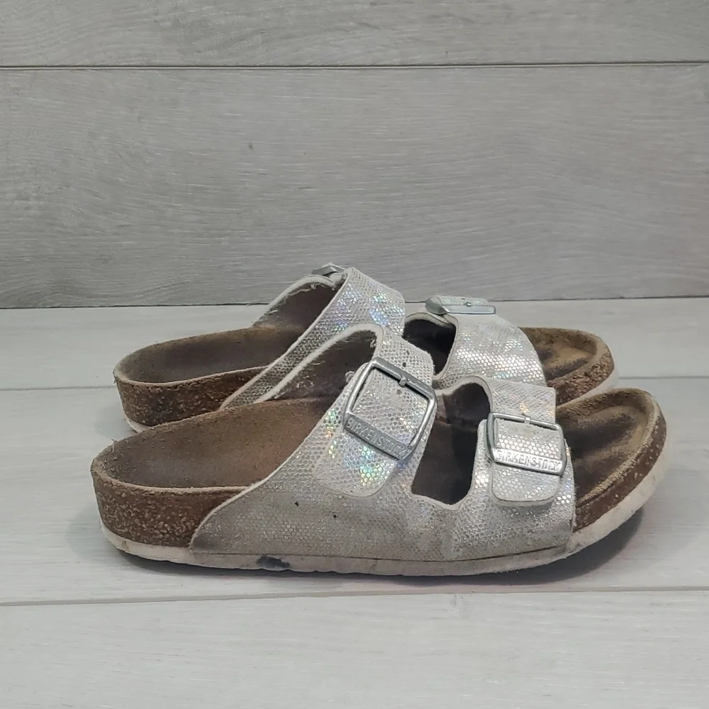Birkenstock Kids Arizona Loafer Slip on Shoes sz  32/1-1.5